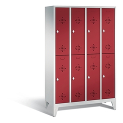 C+P Spind doppelstöckig Classic, H1850xB1190xT500mm