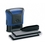 trodat® Stempel Printy Typomatic, mechanisch, Kunststoff, 47 x 18 mm, 4zeilig, blau, Druckfarbe: schwarz
