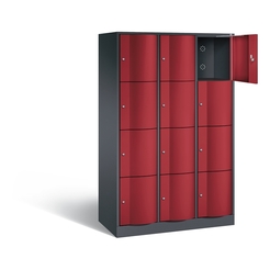 C+P Schließfachschrank Resisto, H1950xB1148xT540mm