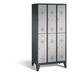 C+P Spind doppelstöckig Classic, H1850xB900xT500mm