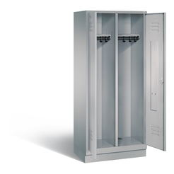 C+P Schwarz-Weiss-Spind Classic, H1800xB810xT500mm