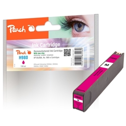 Peach Tintenpatrone magenta kompatibel zu HP No. 980, D8J08A