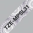 TZe-MPSL31 Schriftbandkassette - laminiert, 12 mm x 4 m, schwarz auf silbernen Spitzen