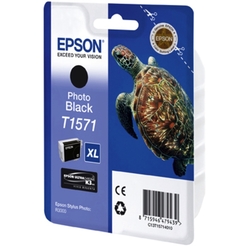 EPSON® Tintenpatrone/T15714010 schwarz Inhalt 26ml