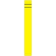 STAPLES® Rückenschild, selbstklebend, Papier, schmal / lang, 39 x 289 mm, gelb (10 Stück)