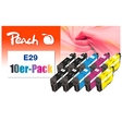 Peach 10er-Pack Tintenpatronen kompatibel zu Epson No. 29