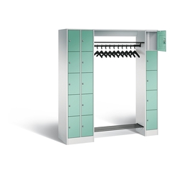 C+P Offene Garderobe Serie 8070, H1950xB2100xT480mm