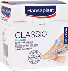 Hansaplast Pflaster Classic/1009231 5,0m x 6,0cm