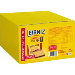 Leibniz Gebäck Keks'n Cream 37650 100 St./Pack.