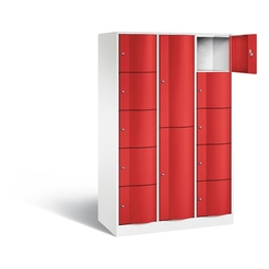 C+P Kombi-Schließfachschrank Resisto, H1950xB1148xT540mm