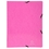 EXACOMPTA Ringbuch Iderama/54894E A4 24 x 32 cm Manilakarton 700 g/m² rosa