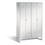 C+P Schwarz-Weiss-Spind Classic, H1850xB1190xT500mm
