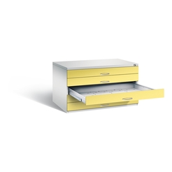 C+P Flachablageschrank Serie 7100_7200, H760xB1350xT960mm