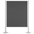 magnetoplan® Präsentationswand-Set - 1 Pinntafel, 2 Säulen - Gesamtbreite 1345 mm