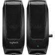 Logitech PC-Lautsprecher S120 980-000010 5W schwarz 2 St./Pack.