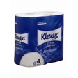 KLEENEX® Toilettenpapier, Tissue, 4lagig, auf Rolle, 160 Blatt, 6 x 4 Rollen, hochweiß (24 Rollen)