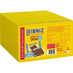 Leibniz Gebäck Keks'n Cream Milk 35990 100 St./Pack.