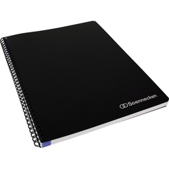 Soennecken Officebook date notes action 2349 DIN A4+ 90g 80Bl. lin.