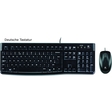 Logitech® Desktop MK120, QWERTZ, USB, schwarz
