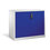 CP ACURADO Akten-Sideboard, 2 Ordnerhöhen, HxBxT 1000 x 1200 x 500 mm lichtgrau / lapisblau