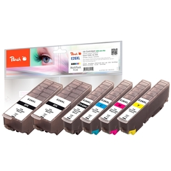 Peach Spar Pack Plus Tintenpatronen HY kompatibel zu Epson No. 26XL, T263