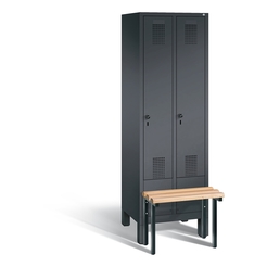 C+P Garderobenschrank Evolo, H1850xB610xT815mm