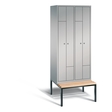 C+P Z-Garderobenschrank Classic, H2090xB820xT510mm