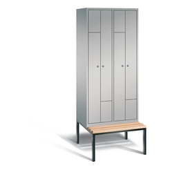 C+P Z-Garderobenschrank Classic, H2090xB820xT510mm