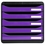 EXACOMPTA Bürobox iDERAMA/3097220D B 27,8 x H 27,1x T 34,7cm sw/glossy violett