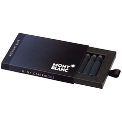 MontBlanc Tintenpatrone - 8 Stück, midnight blue