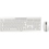 CHERRY Maus-Tastatur-Set RECHARGE JD-8560DE-0 DE weiß-grau
