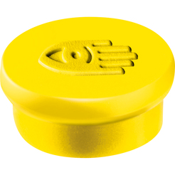 Magnet gelb, 10-15 mm, 10 Stück