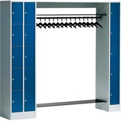 Garderobe offen 7035/50121950x2100x480mm