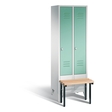 C+P Garderobenschrank Classic, H1850xB610xT500mm