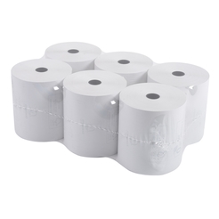 Papierrollen für Kassen, 80x80x12x72 - 1-lagig thermisch 55g/m2, BPA-frei