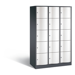 C+P Schließfachschrank Resisto, H1950xB1148xT540mm