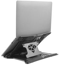 ACROPAQ ALR003 - Foldable Plastic Laptop Riser Black