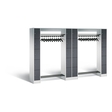 C+P Offene Garderobe Serie 8070, H1950xB2840xT480mm