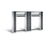 C+P Offene Garderobe Serie 8070, H1950xB2840xT480mm