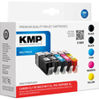 KMP Tintenpatrone für Canon CLI-551XL BK/C/M/Y, PGI-550PGBK XL/1519,0050