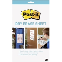 Post-it® Dry Erase Blätter Super Sticky /DEFPackL-EU 27,9 x 39,0 cm 15
