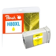 Peach Tintenpatrone gelb kompatibel zu HP No. 80, C4848A