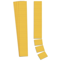 Ultradex Steckkarten für Planrecord /140602, 32 mm x 60 mm, gelb, Inh. 90 Stk