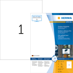 HERMA SPECIAL A4 Outdoor Folien-Etiketten weiß