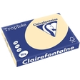 Clairefontaine Multifunktionspapier Trophée, A3, 80 g/m², holzfrei, chamois, pastell (500 Blatt)