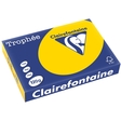 Clairefontaine Trophee Papier Pastell/1206C A4 goldgelb 120g Inh. 250 Blatt
