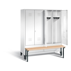 C+P Garderobenschrank Classic, H1850xB1590xT500mm