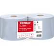 KATRIN® Wischtuch Classic L, Tissue, 2lagig, auf Rolle, 500 Tücher, 22 x 38 cm (2 Rollen)