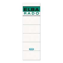 ELBA Ordner-Rueckenschild kurz / breit, selbstklebend