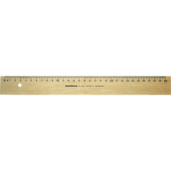 RUMOLD Holzlineal FL232/30 aus Weißbuche 30cm natur